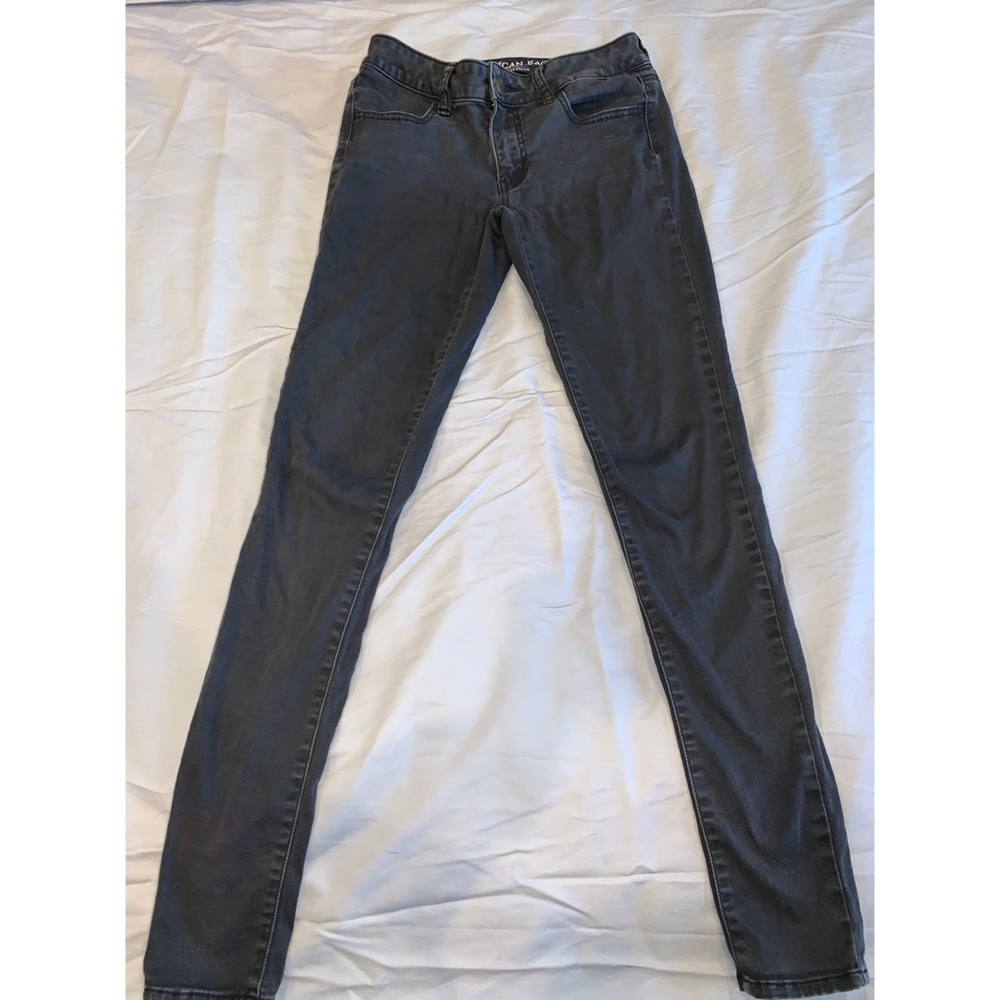 american eagle midrise skinny jeans